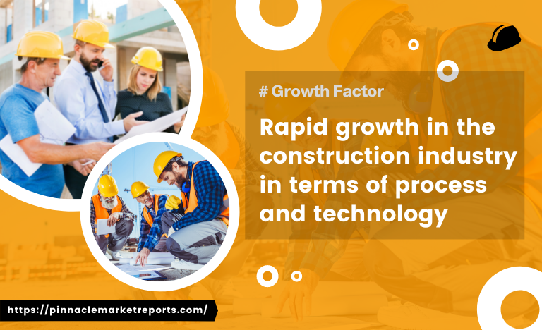 Rapid growth in the construction industry